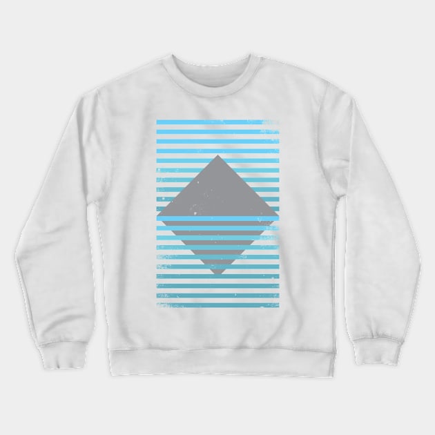 Mountain, Ocean, Sky Crewneck Sweatshirt by Vanphirst